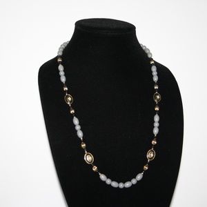 Vintage Jewelry - Beautiful gray gold and black cloisonne necklace Vintage Jewelry - Beautiful gray gold and black cloisonne necklace